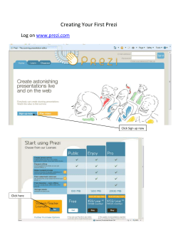 Prezi Step-by-Step