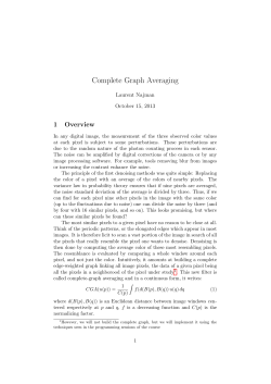 Complete Graph Averaging