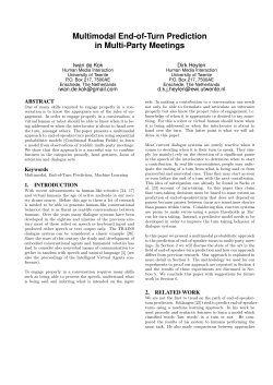 Multimodal End-of-Turn Prediction in Multi-Party