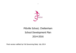 The School`s self evaluation cycle