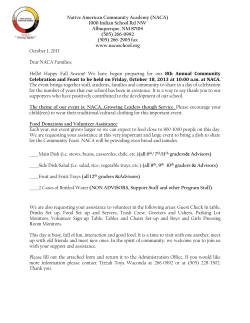 January 24, 2008 - Native American Community Academy