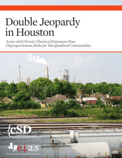 Double Jeopardy in Houston - Union of Concerned Scientists