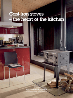 Cast-iron stoves &ndash; the heart of the kitchen