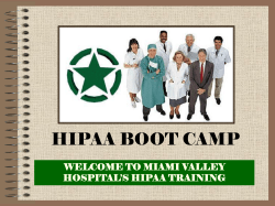 HIPAA Training