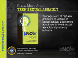 sexual assault is illegal