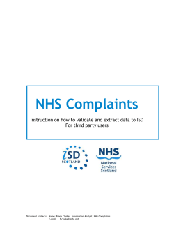 swift dvl - ISD Scotland