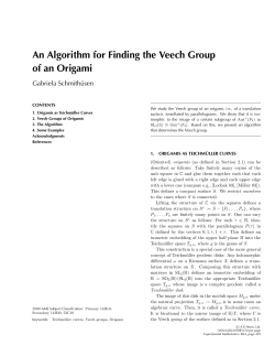 An Algorithm for Finding the Veech Group of an Origami