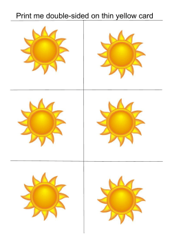 Print me double-sided on thin yellow card