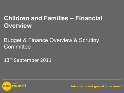 BUDGET AND SERVICE PLANNING AWAY DAYS