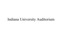 Indiana University Auditorium