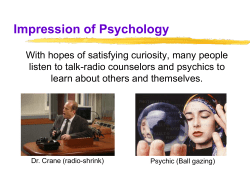 Introduction to Psychology