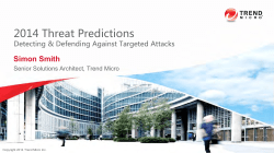 Using Actionable Intelligence to combat targeted attacks