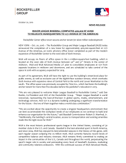 Major League Baseball Completes 400,000