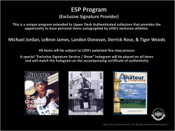 ESP Program