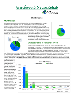 2014 Outcomes - Beechwood – NeuroRehab