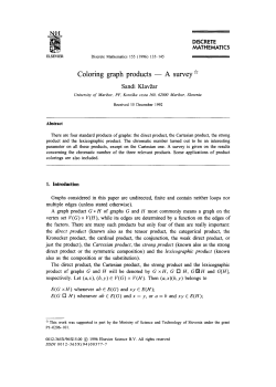 Coloring graph products -