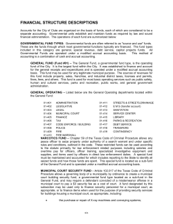 Fund Structure/Descriptions