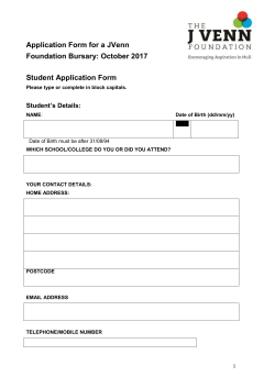 Click here to an application form for a