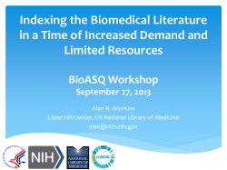 Medical Text Indexer (MTI)