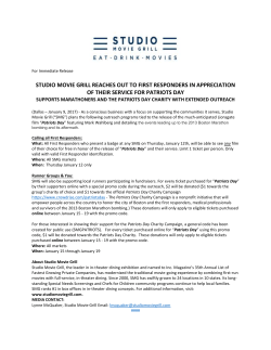 Studio Movie Grill Reaches Out to First Responders in Appreciation