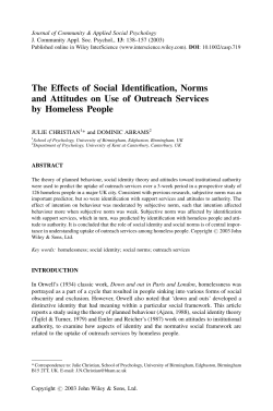 The Effects of Social Identification, Norms and Attitudes on Use of