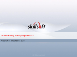 The decision-making model