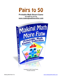 File pairs to 50 math game