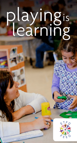 Playing is Learning