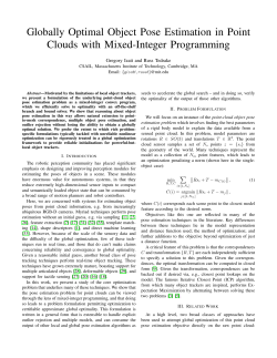 Globally Optimal Object Pose Estimation in Point Clouds with Mixed
