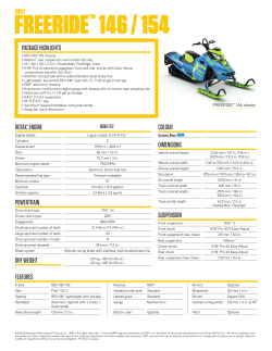 freeride&trade; 146 / 154 - Ski-Doo