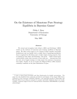 On the Existence of Monotone Pure Strategy Equilibria in Bayesian
