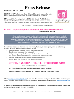 This goes under press release and under NEWS