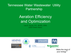 Aeration Efficiency and Optimization