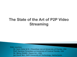 Mesh-Pull P2P streaming