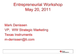 Mike Denissen - Problems Worth Solving