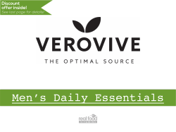 Men`s Daily Essentials Bundle