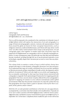 cfp: artl@s bulletin 7, 2 (fall 2018)