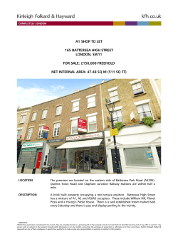 a1 shop to let 165 battersea high street london, sw11 for sale