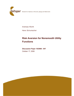 Risk Aversion for Nonsmooth Utility Functions