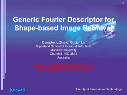Enhanced Generic Fourier Descriptor for Object