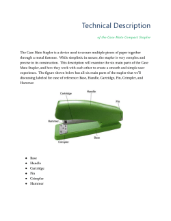 Stapler - Mark D. Pepper