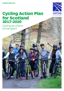Cycling Action Plan for Scotland 2017