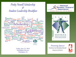 2005 Scholarship Luncheon Program