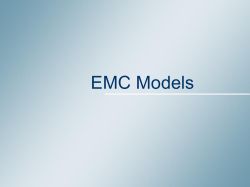 EMC of ICs - Models