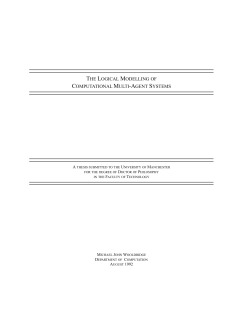 the logical modelling of computational multi