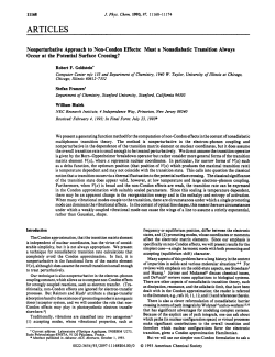 Nonperturbative approach to non