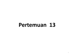 Pertemuan 9 Managing Uncertainty in a Supply Chain
