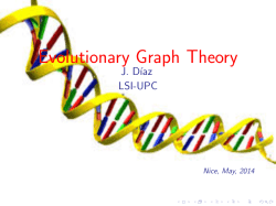 Evolutionary Graph Theory