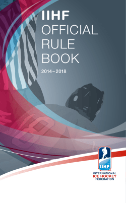 iihf official rule book