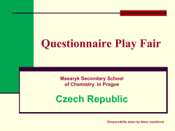 Questionnaire Play Fair